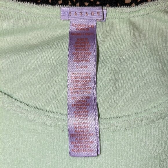 Savage X Fenty Bodysuit Terry Fabric - Picture 5 of 5